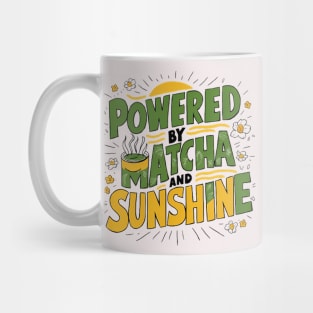 Powered by Matcha & Sunshine Mug